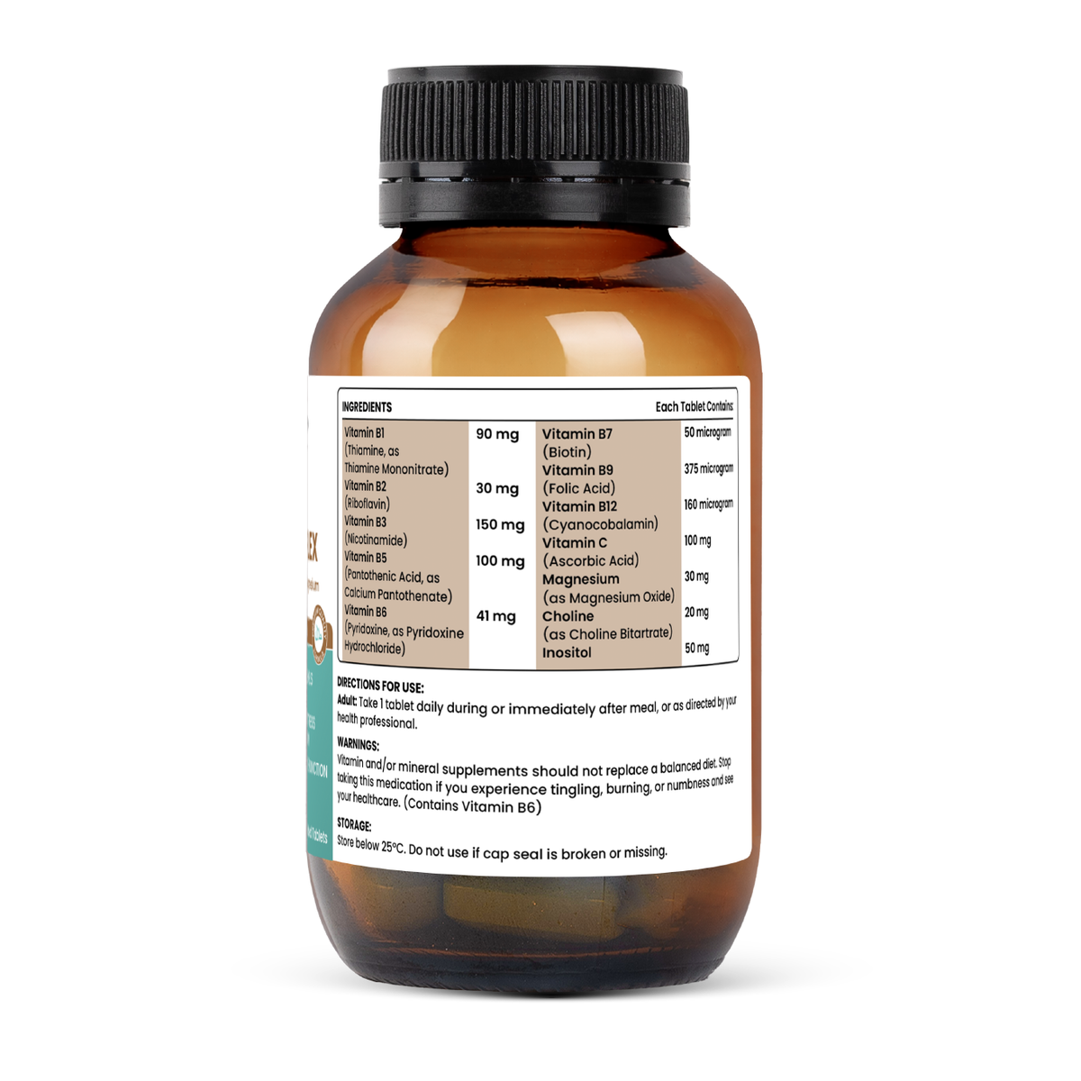 Purityfic Active Multi B Complex 60 Tablets - Boost Energy & Support ...
