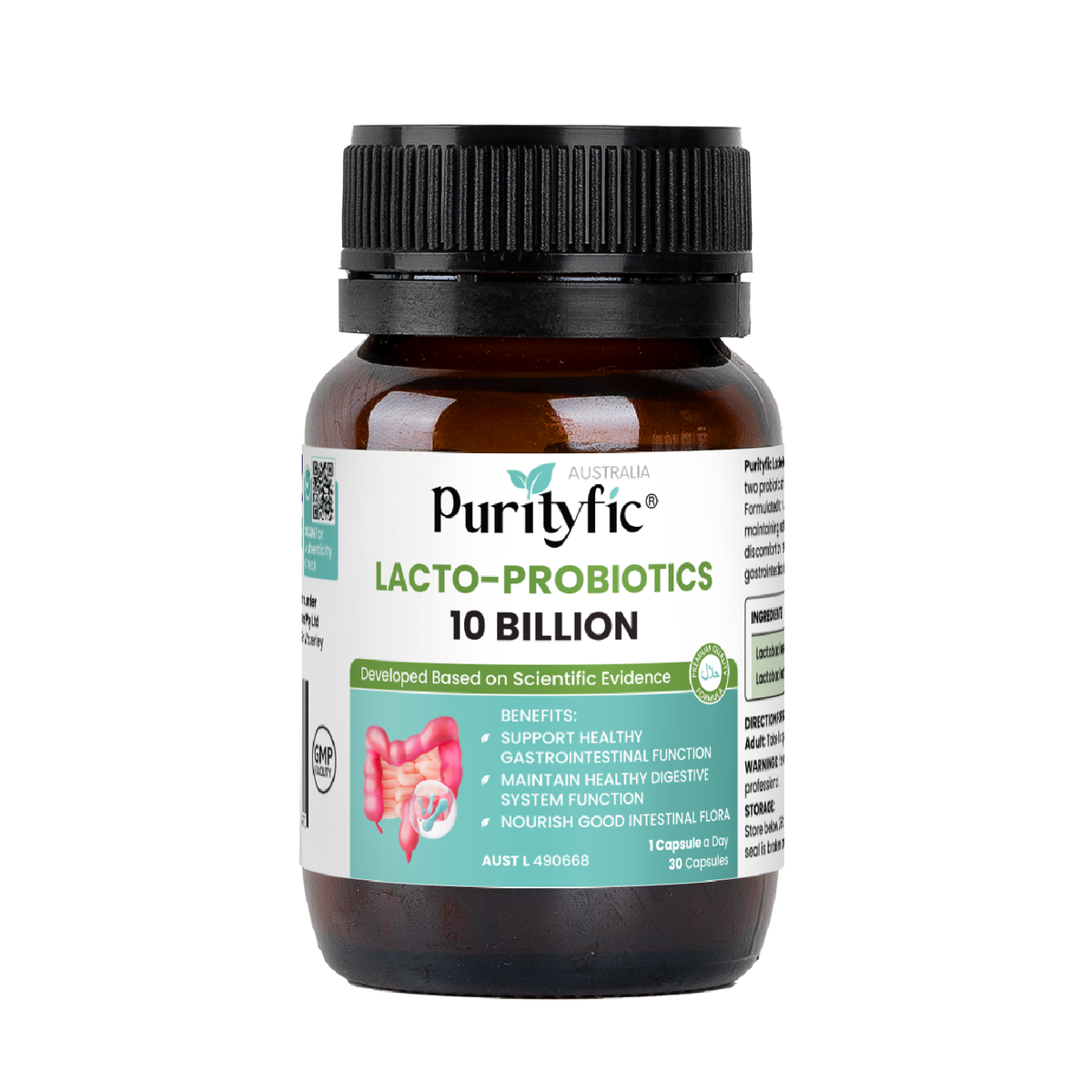 Purityfic Lacto-Probiotics 10 Billion