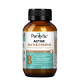 PURITYFIC Active Multi B Complex (60 Film Coated Tablets) - Energy Booster, Stress Relief & Essential Vitamin B Support