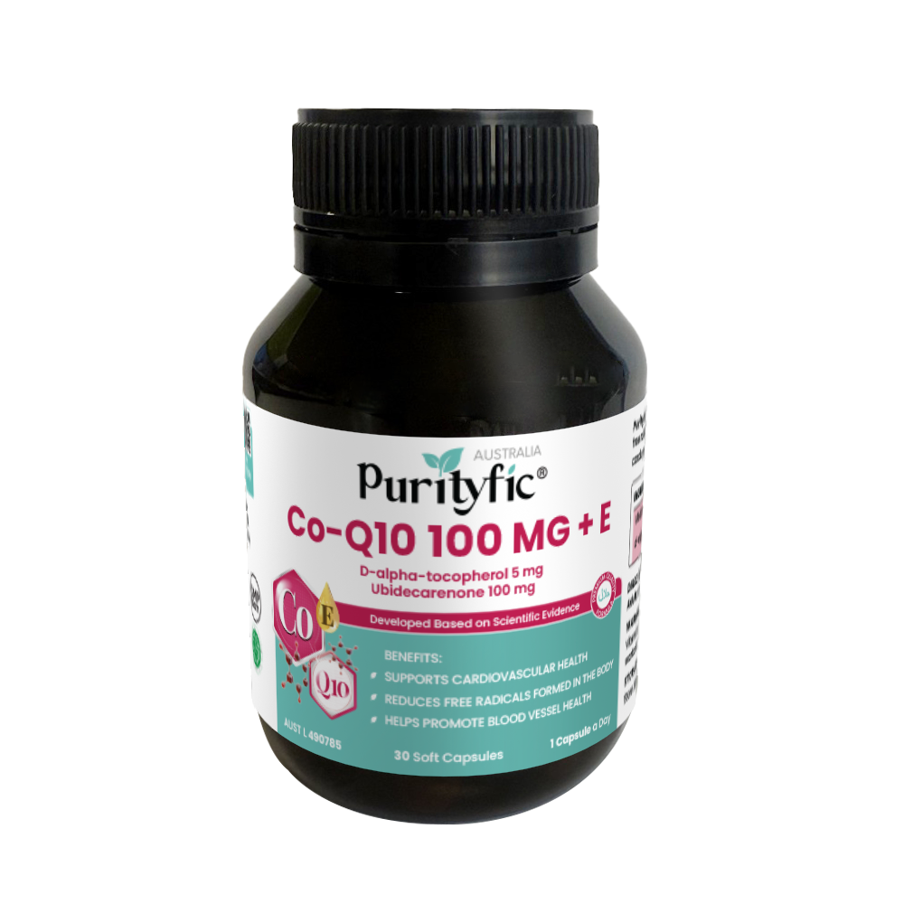 Purityfic Co-Q10 100 MG + E