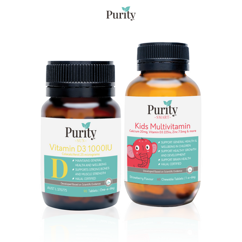 _Purity Purityfic Vitamin Australia Healthy Family Vitamin Package (2 bottles) _ Vitamin D and Kids Multi